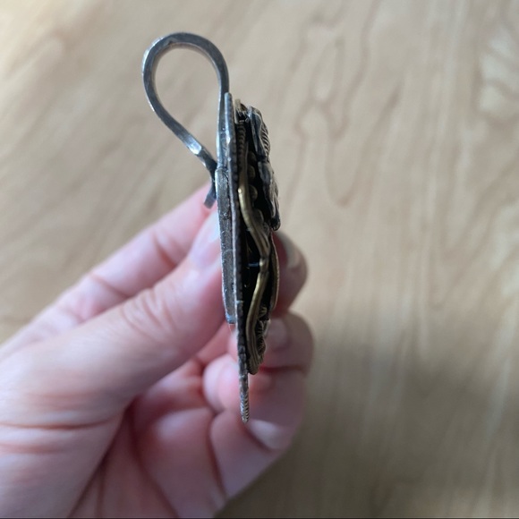 Sonja Lea Mississippi River Boat & Magnolia - Silverware Jewelry - Pendant - Picture 3 of 3